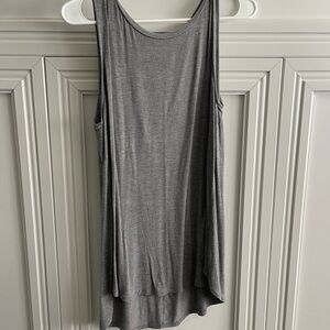 Old Navy Luxe Gray Sleeveless Women's Top